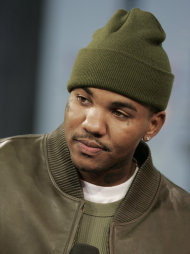 FILE - Rapper The Game appears on stage during MTV's "Total Request Live" show at the MTV Times Square Studios, in this Nov. 13, 2006 file photo taken in New York. The Los Angeles County Sheriff's Department has opened a criminal investigation Friday Aug. 12, 2011 after the rapper tweeted the number for the sheriff's Compton station, prompting hundreds of calls and overwhelming the emergency phone system. (AP Photo/Jeff Christensen, File)