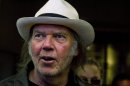 FILE - In a Monday, Sept., 12, 2011 file photo, musician Neil Young arrives for the film 