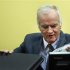 Former Bosnian Serb army commander Mladic attends his trial at the ICTY at The Hague
