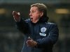 Queens Park Rangers manager Harry Redknapp gestures during their English Premier League soccer match against West Ham United at Upton Park in London
