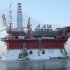 FILE - In this file photo made Saturday, Nov. 27, 2010, the Prirazlomnaya oil platform is towed to the Arctic seaport of Murmansk, 1,450 km (906 miles) north of Moscow, Russia. The sinking of another Russian oil platform sunday, Dec. 18, 2011, has highlighted fears that Russian oil companies may not have the necessary expertise to develop hard-to-tap offshore fields in the Arctic. (AP photo/ Andrei Pronin, File) (AP Photo/Andrei Pronin)