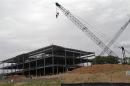 A new building under construction at chemical maker W.R. Grace's Maryland headquarters