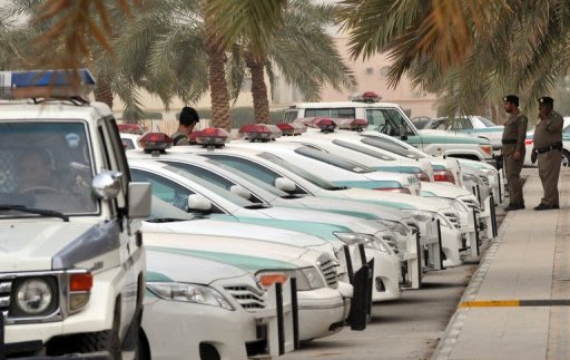 سيارات تابعة للشرطة السعودية