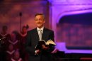 This undated photo provided by First Baptist Church shows The Rev. Robert Jeffress. The Baptist pastor of the 11,000-member Dallas church hasn't stopped preaching that homosexual sex is sinful, but he no longer singles it out for special condemnation. Now, Jeffress says, he usually talks about homosexuality within "a bigger context of God's plan for sex between one man and one woman in a lifetime relationship called marriage." (AP Photo/First Baptist Church, Luke Edmonson)