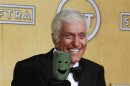 Actor Dick Van Dyke Life holds his award backstage after recieving the life achievement award at the 19th annual Screen Actors Guild Awards in Los Angeles