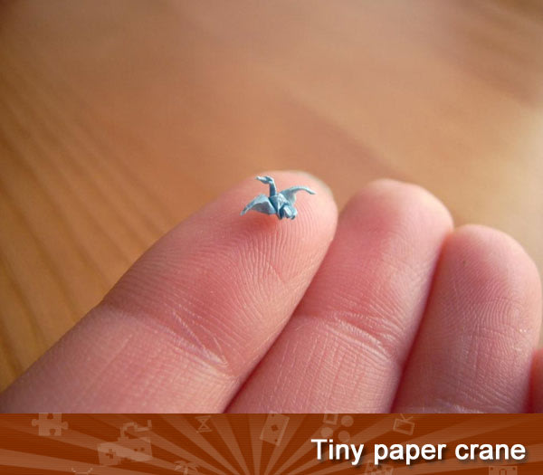 Tiny Paper Crane