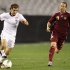 Graham Zusi (L) made his debut with the national team in the victory over Venezuela on Saturday