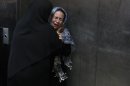 A Palestinian woman cries at a hospital in Gaza City, Saturday, Nov. 10,2012. An explosion targeted an Israeli military vehicle on Jewish state's border with Gaza on Saturday and Israeli troops fired into the Palestinian territory, killing several civilians and wounding at least 25, Gaza officials and witnesses said. (AP Photo/Hatem Moussa)
