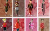 Lucunya! Boneka Ala Barbie Berbusana Adat Indonesia
