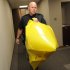 A police officer removes a package from the Conservative Party headquarters in Ottawa, Ontario, on Tuesday, May 29, 2012. A severed human foot was mailed to the headquarters of Canada's Conservative party and another body part was discovered when police intercepted a second suspicious package, police said Tuesday. (AP Photo/The Canadian Press, Sean Kilpatrick)