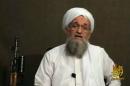 Still image from video shows Al Qaeda's Ayman al-Zawahri speaking from an unknown location