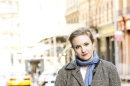 In this March 29, 2012 photo, actress Lena Dunham poses for a portrait in the Tribeca neighborhood of New York. Lena is the creator and the star in the series, 