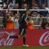 Real Madrid's Karim Benzema celebrates his goal against Rayo Vallecano during their Spanish First Division soccer match at Teresa Rivero stadium in Madrid