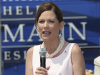 FILE - In this Aug. 19, 2011, file photo Republican presidential candidate Rep. Michele Bachmann, R-Minn. speaks outside the Myrtle Beach Convention Center in Myrtle Beach, S.C. An Associated Press-GfK poll released Friday, Aug. 26, 2011, found that two-thirds of Republicans and GOP-leaning independents are pleased with the party’s presidential field, compared with just half in June. And they’re paying more attention, with 52 percent expressing a “great deal” of interest in the GOP nomination fight, compared with 39 percent earlier this summer, after a period that saw Rick Perry enter the race and Bachmann win a test vote in the lead-off caucus state, threatening Mitt Romney’s standing at the top of the pack. (AP Photo/Willis Glassgow, File)