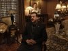 In this Monday, Dec. 5, 2011 photo, Pakistani Prime Minister Yousuf Raza Gilani pauses during an interview with the Associated Press at his residence in Lahore, Pakistan. A political crisis gripping Pakistan could take a decisive turn Monday when its embattled government appears before the Supreme Court, which is ordering it to reopen a stalled graft probe against the president or face dismissal. (AP Photo/Muhammed Muheisen)