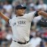 New York Yankees starter Ivan Nova throws during the first inning of a baseball game against the Chicago White Sox in Chicago, Thursday, Aug. 4, 2011. (AP photo/Nam Y. Huh)