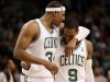 Paul Pierce (L) scored a season-high 36 points in the win over Charlotte Bobcats