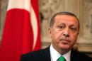 Turkey's President Recep Tayyip Erdogan, picturedon October 6, 2015, said Russian warplanes have twice violated his country's air space over the Syrian border
