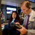 Wingszi Chang, left, of Getco Securities, and Michael Smyth of MND Partners trade on the floor of the New York Stock Exchange Monday, July 23, 2012 in New York. The Dow Jones industrial average closed down 101.11 points to 12721.46. (AP Photo/Henny Ray Abrams)