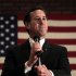 Republican presidential candidate, former Pennsylvania Sen. Rick Santorum addresses supporters at a campaign rally in Fond du Lac, Wis., Sunday, March 25, 2012. (AP Photo/Jae C. Hong)