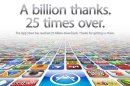 Apple's App Store hits 25 billion downloads, next 25 billion unlikely to take long