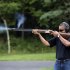 FILE - In this Aug. 4, 2012 file photo released by the White House, President Barack Obama shoots clay targets on the range at Camp David, Md. Obama will pitch his proposals to stem gun violence Monday, Feb. 4, 2013 in Minnesota, a Democratic-leaning state where officials have been studying ways to reduce gun-related incidents for several years. (AP Photo/The White House, Pete Souza)