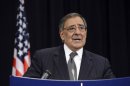 US Defense Secretary Leon Panetta, pictured on October 10, 2012