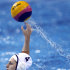 Canada's Emily Jean Csikos throw the ball during a quarter finals match against China for the women's water polo event at the FINA Swimming World Championships in Shanghai, China, Monday, July 25, 2011. China defeated Canada 9-7 to advance to the semi-finals.  (AP Photo/Ng Han Guan)
