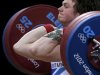 Great Britain's Jack Oliver competes on the men's 77Kg Group B weightlifting competition at the ExCel venue at the London 2012 Olympic Games