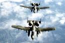 The A-10 planes are heavily strengthened and designed to withstand direct hits from armor-piercing rounds