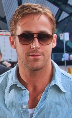 Ryan goslings film career has helped label him a hollywood hunk