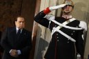 Il leader del centrodestra Silvio Berlusconi