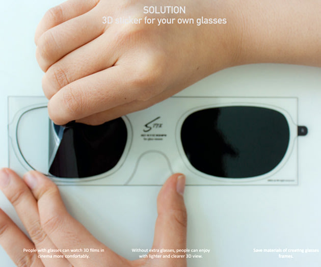 Peel And Stick Polarized Lenses Turn Any Eyewear Into 3d Glasses The Right Click Yahoo News 9226