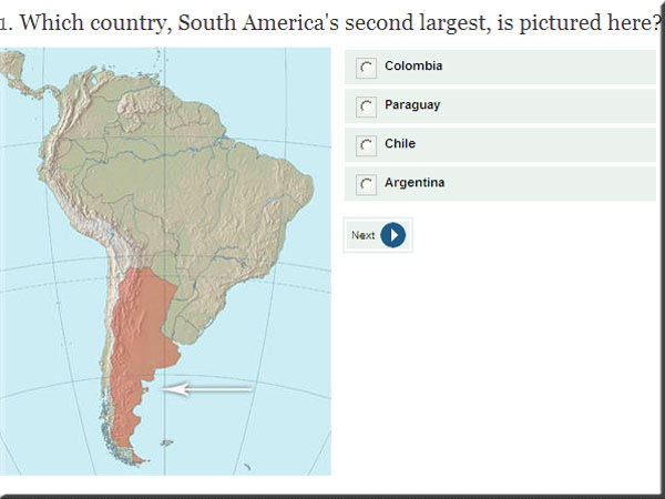 Un diario de los EEUU se equivocó al dibujar el mapa de la Argentina. 491097