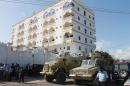 This picture taken on September 12, 2012 shows the Jazeera hotel in Mogadishu