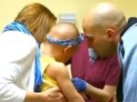 4-year-old fights same cancer her dad beat