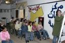 This Nov. 16, 2006 photo provided by the Peace Corps, Andrea Girard from Coulterville, CA., teaches English at an all girls school in Jordan. The Peace Corps said Saturday, March 7, 2015, it is temporarily suspending its program in Jordan because of the 