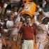 Alabama head coach Nick Saban is dunked with Gatorade in the final seconds of the BCS National Championship college football game against Notre Dame Monday, Jan. 7, 2013, in Miami. Alabama won 42-14. (AP Photo/Wilfredo Lee)