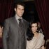 FILE - This Aug. 31, 2011 file photo shows Kim Kardashian and Kris Humphries attending a party thrown in their honor at Capitale in New York. Humphries' lawyer asked to be removed from the case on Thursday, Feb. 14, 2013, one day before a hearing is scheduled to determine when a trial should be held to end the former couple's marriage.  (AP Photo/Evan Agostini, file)