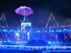 Performers dance with umbrellas during the Opening Ceremony for the 2012 Paralympics in London, Wednesday Aug. 29, 2012. (AP Photo)