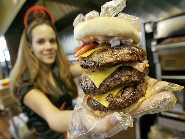 Another ‘Heart Attack Grill’ customer collapses while eating ‘bypass burger’