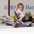 Phoenix Coyotes goalie Mike Smith (41) blocks a shot against the Chicago Blackhawks during the second period of Game 6 of an NHL hockey Stanley Cup first-round playoff series in Chicago, Monday, April 23, 2012.  (AP Photo/Nam Y. Huh)