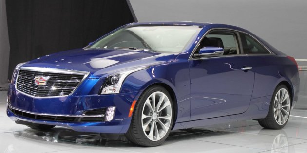 Cadillac ATS Coupe Detroit Auto Show 2014