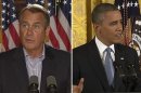 Obama, Boehner meet to discuss 'fiscal cliff'