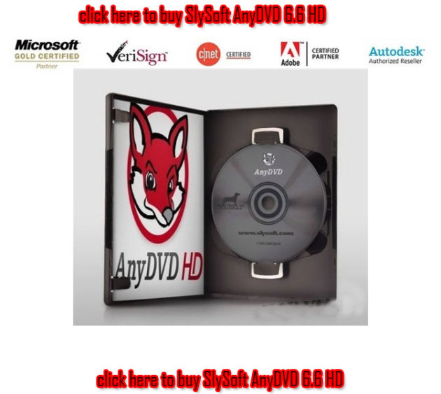 ... AnyDVD 6.6 HD shopping SlySoft AnyDVD 6.6 HD computer software