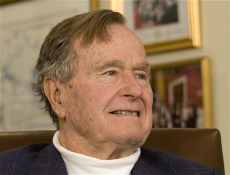 Ex-US President George HW Bush in intensive care