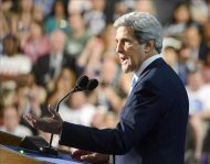 En la imagen, el ex candidato demócrata a la presidencia de Estados Unidos John Kerry. EFE/Archivo