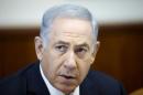 Israeli Prime Minister Netanyahu attends the weekly cabinet meeting in Jerusalem