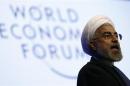 Iran's President Rouhani speaks during session of World Economic Forum in Davos