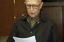 KCNA picture shows Australian missionary John Short holding his written apology